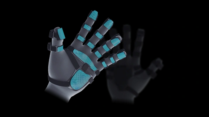 Magic Glove Concept 双手展示与多维触觉感知模块